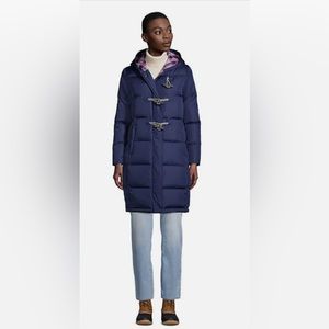 Lands End Down Toggle Puffer Jacket